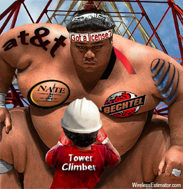 Cell Tower Climber